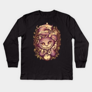 Cheshire Cat Kids Long Sleeve T-Shirt